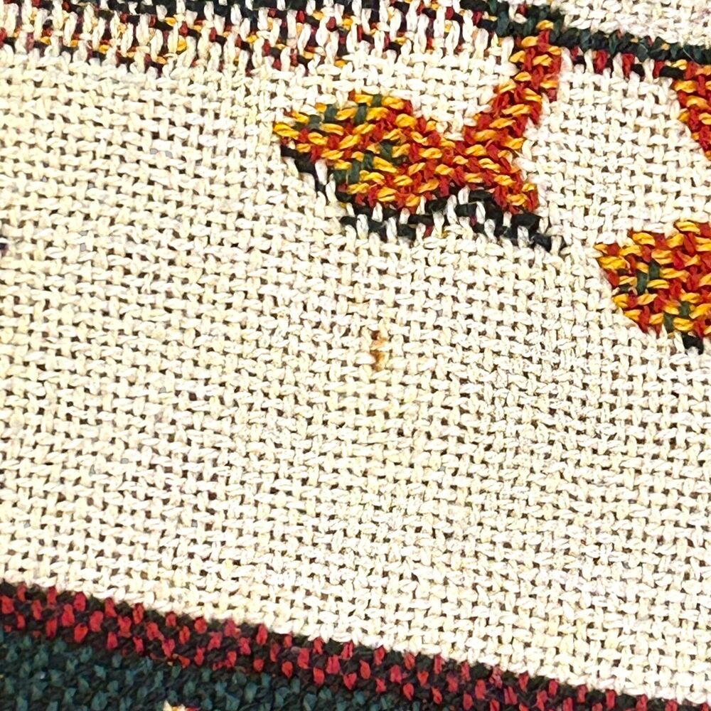 Goodwin Weavers Christmas Throw Tapestry Geese Sheep Shephards Trees 69 x 48 USA - Picture 9 of 14